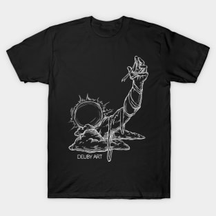 Sun God (White) - Deuby Art T-Shirt